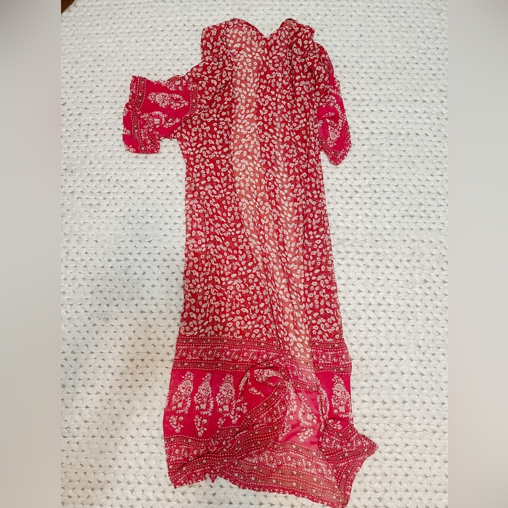Multicolor kimono. One size.